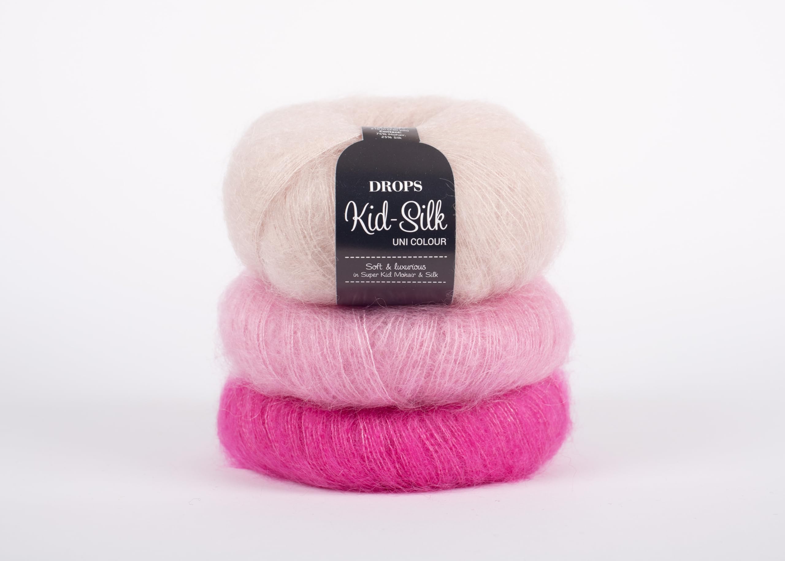 Amazon.com: Mohair and Silk Yarn Drops Kid-Silk, 0 or Lace, 2 Ply